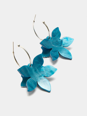 Aros abiertos con maxi flor