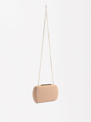 Clutch De Fiesta Con Asa De Cadena