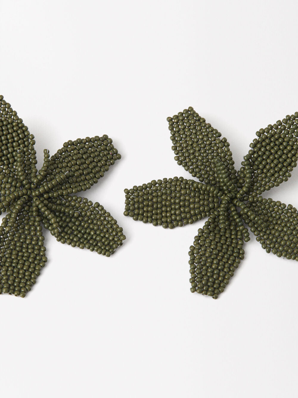 Pendientes Maxiflor De Abalorios