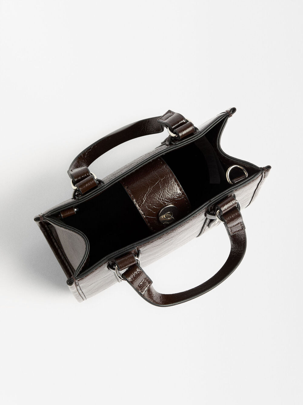 Bolso Tote De Charol
