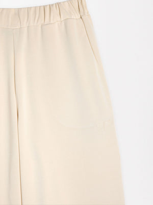 Pantalón Fluido Con Cintura Elástica