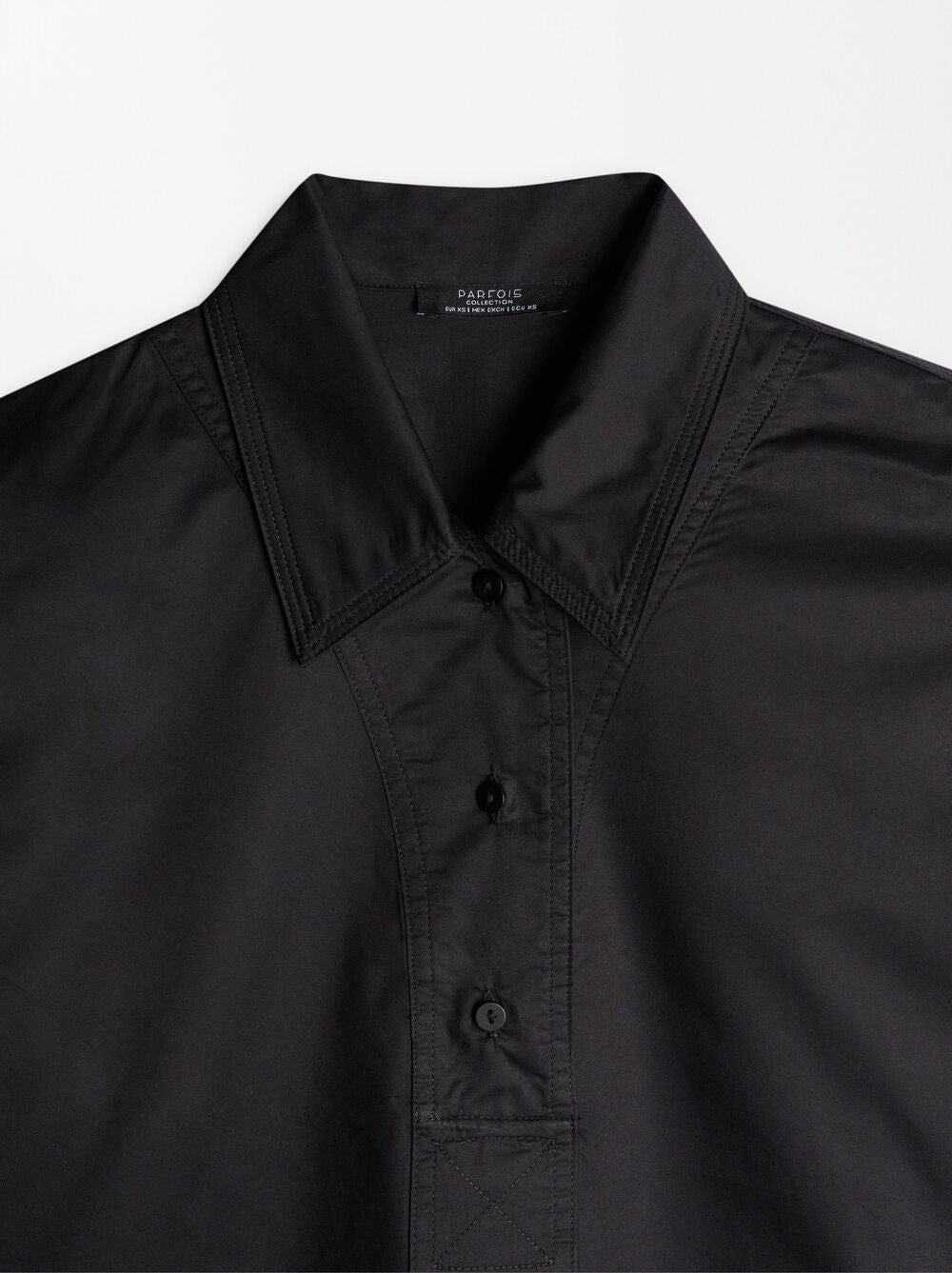 Camisa De Algodón Cuello Polo