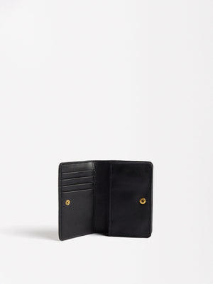 Porta-Tarjetas De Piel Con Estampado Animal