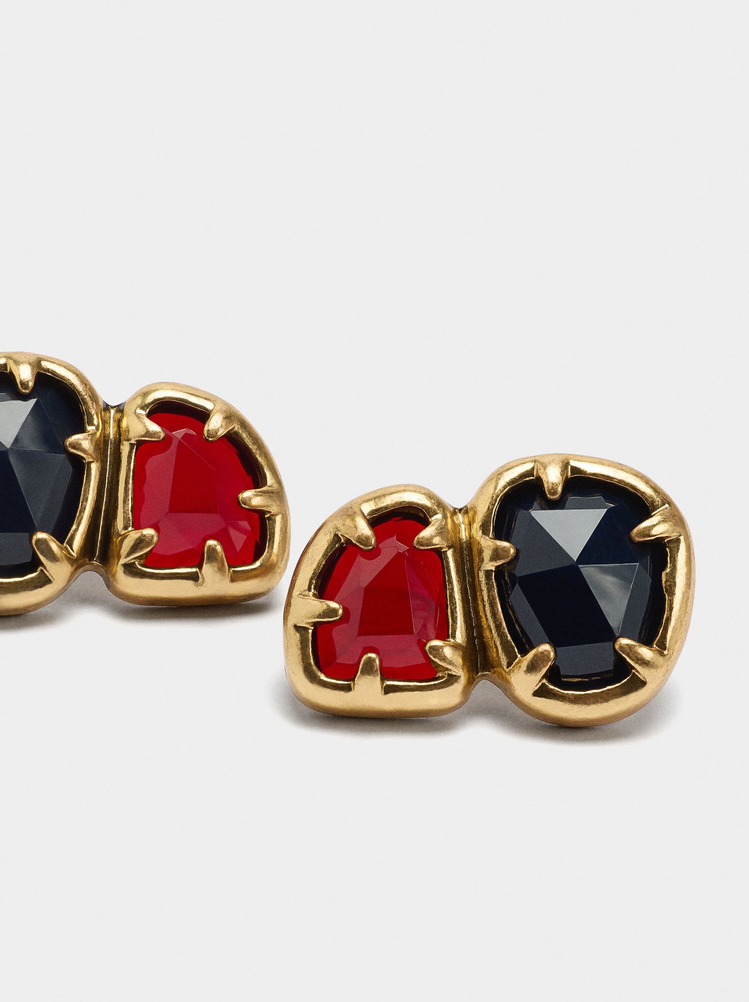 Pendientes de clip ovalados