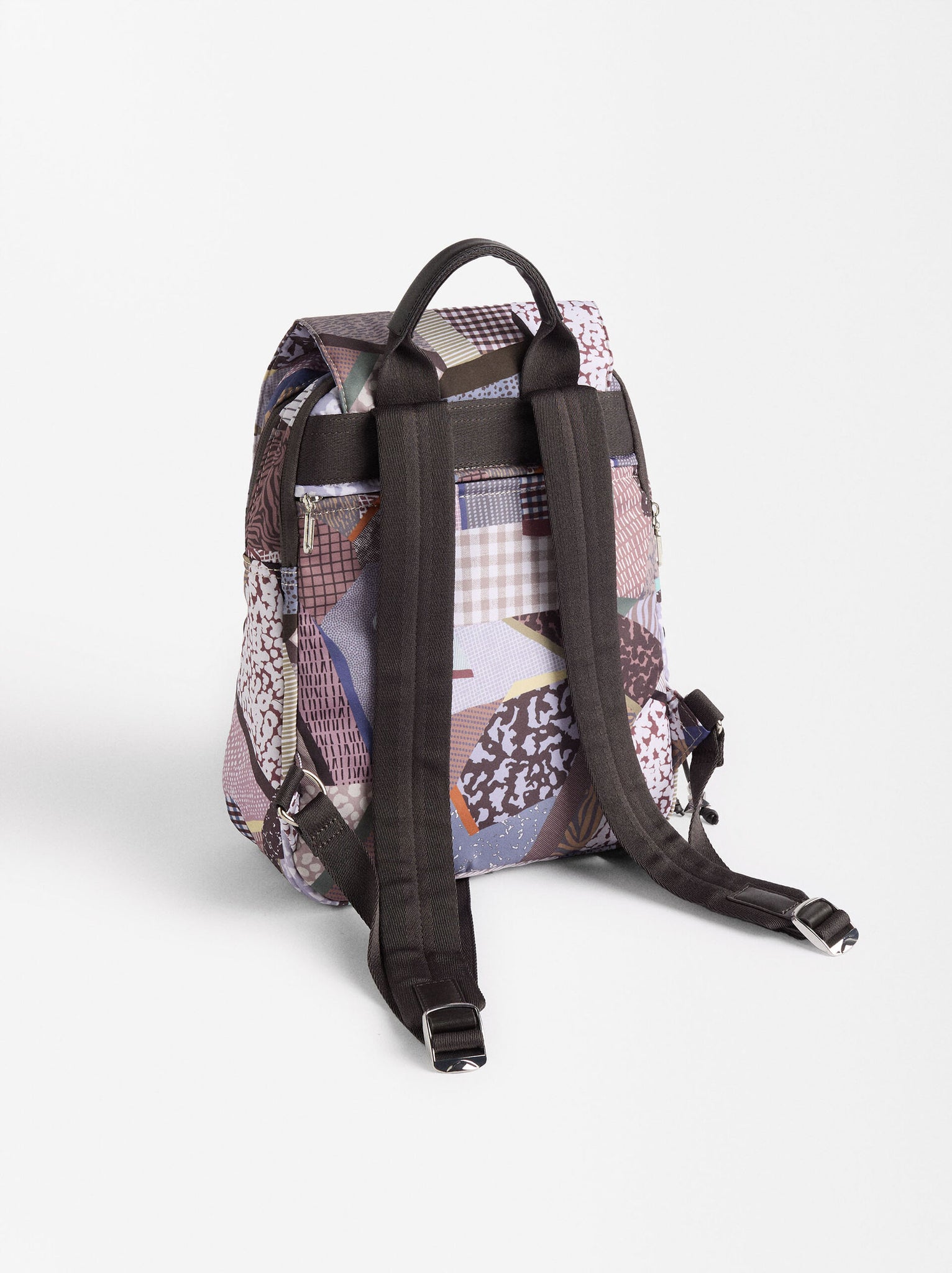 Mochila De Nylon Estampada