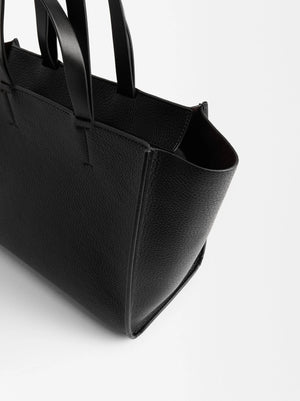 Bolso Shopper Con Cremallera