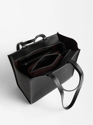 Bolso Shopper Con Cremallera