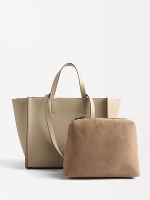 Bolso De Compras Con Cremallera