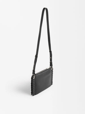 Bolso Bandolera Con Bolsillos Exteriores