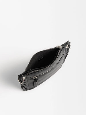 Bolso Bandolera Con Bolsillos Exteriores