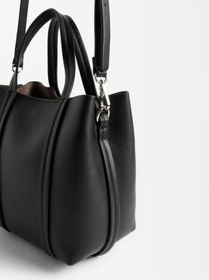 Bolso Tote Con Bandolera