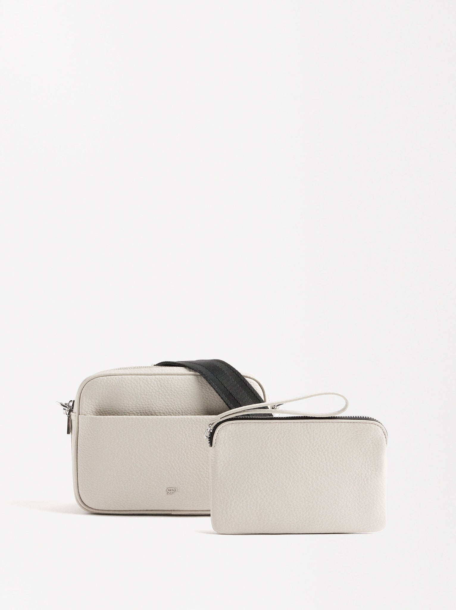 Bolso Bandolera Con Bolsillos Exteriores