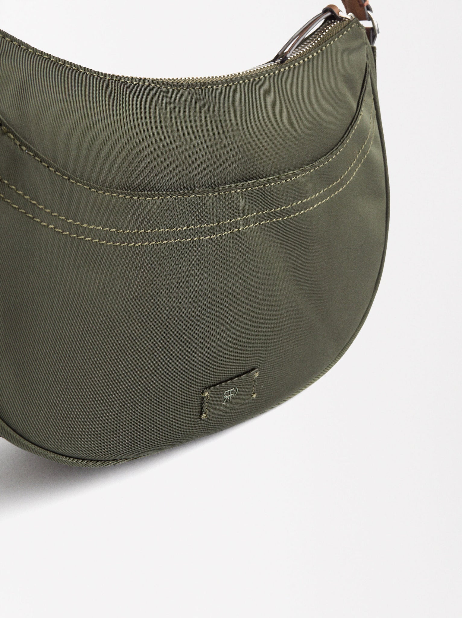 Bolso Bandolera De Nylon Tipo Hobo
