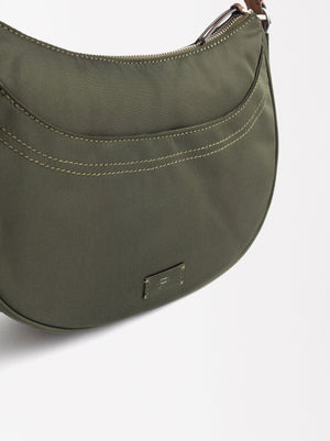 Bolso Bandolera De Nylon Tipo Hobo
