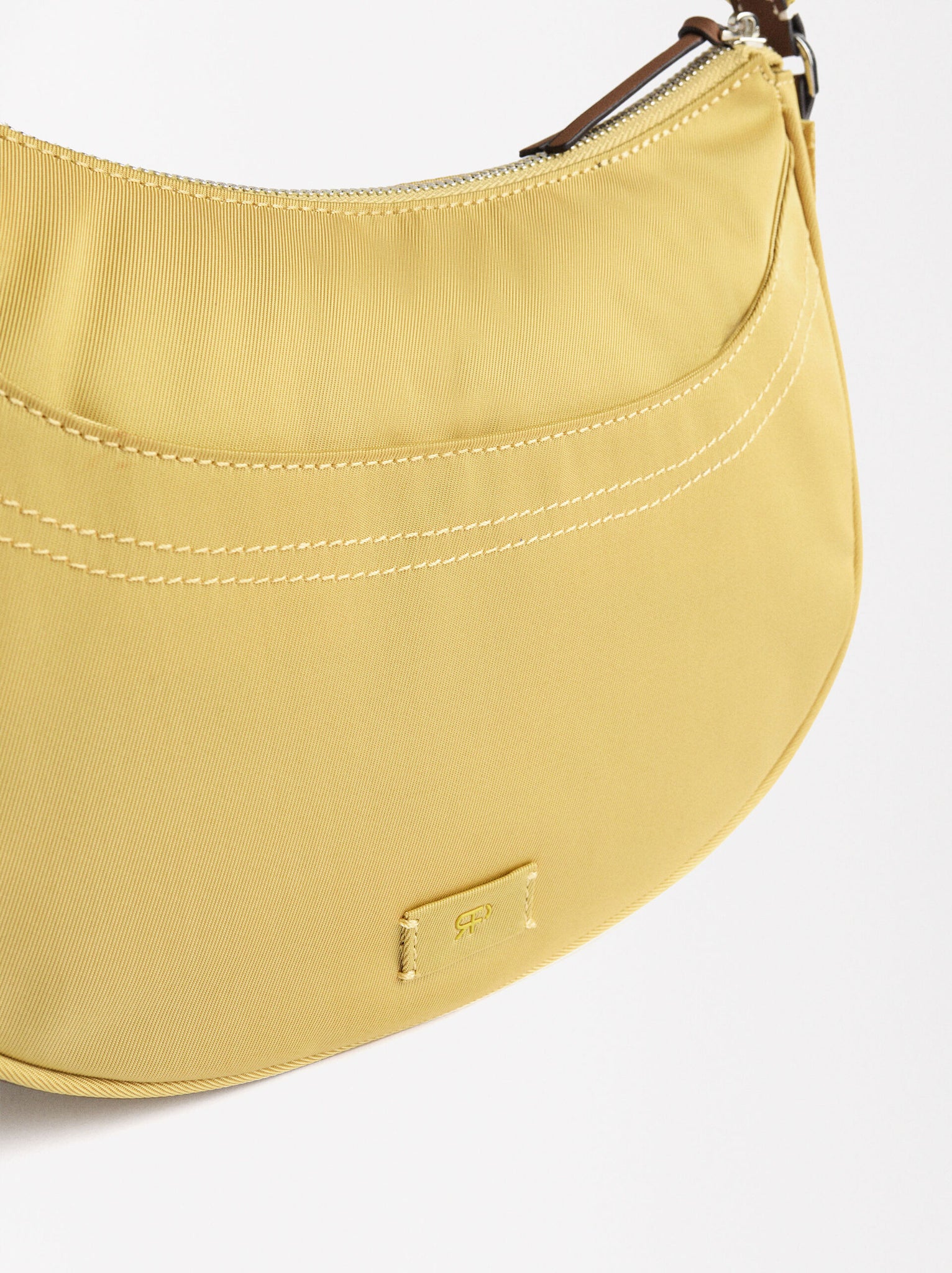 Bolso Bandolera De Nylon Tipo Hobo