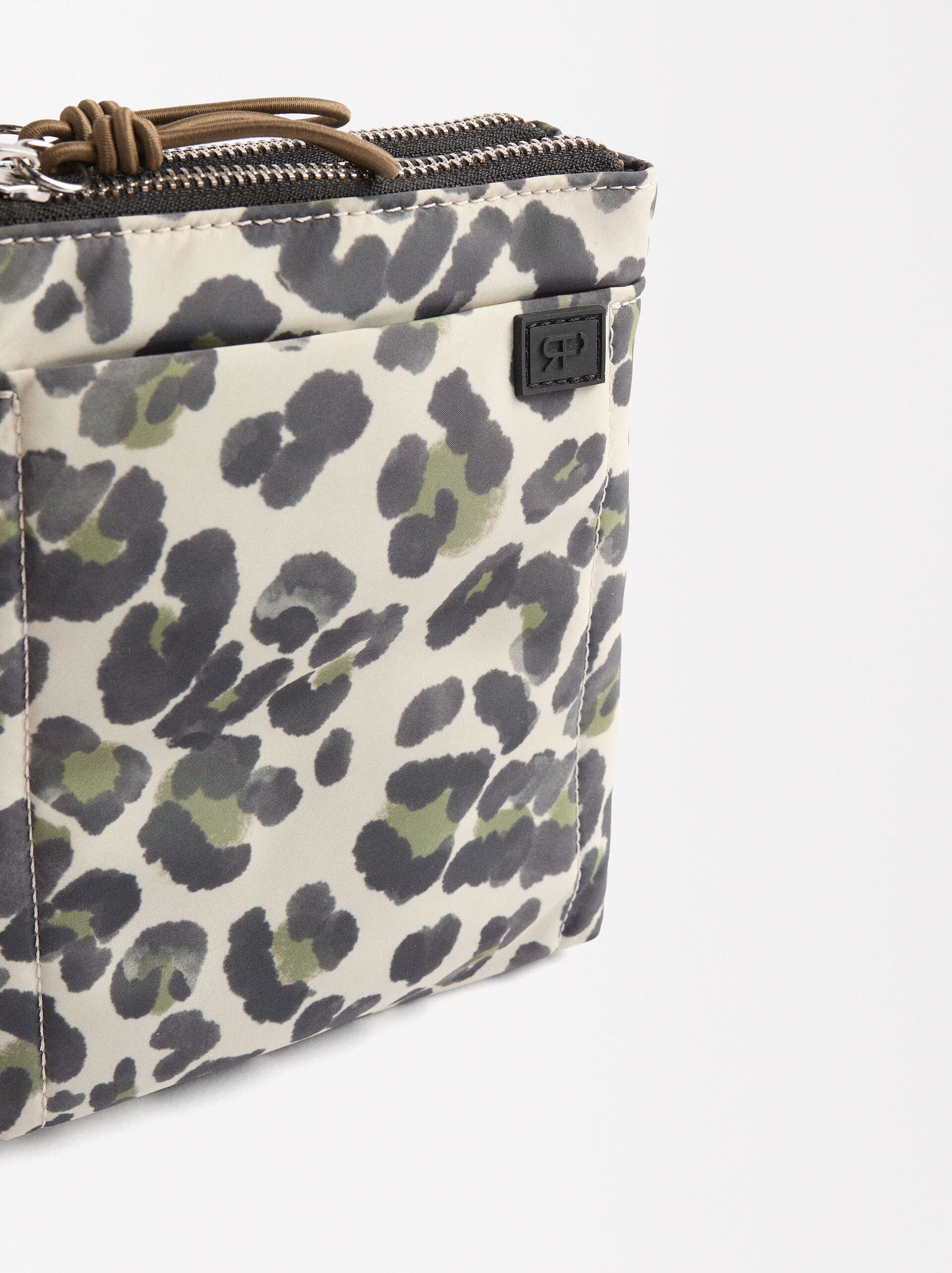 Bolso Bandolera De Nylon Estampado