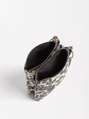 Bolso Bandolera De Nylon Estampado