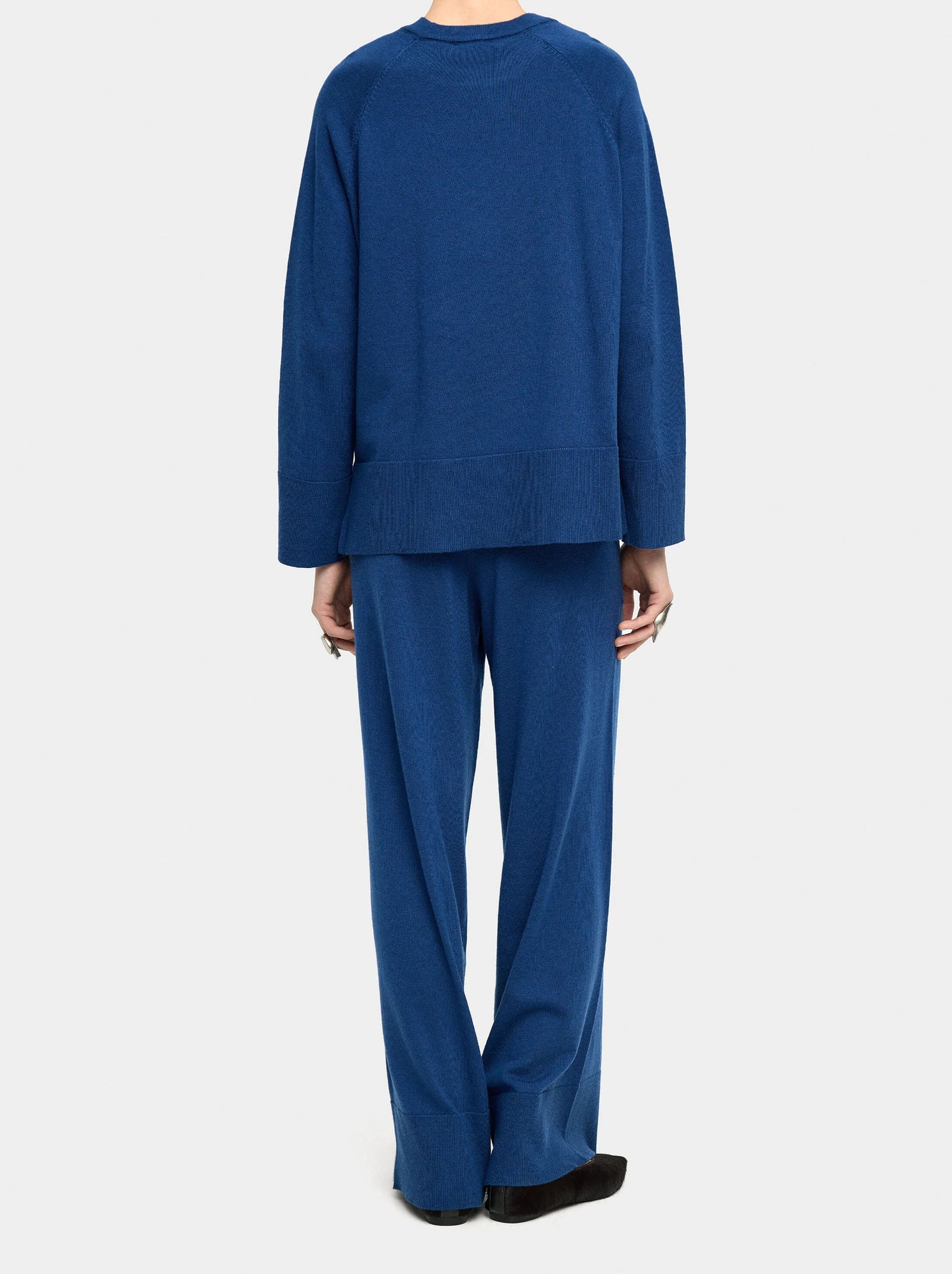 Pantalón de punto ajustable con cordón