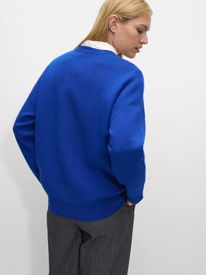 Jersey De Punto Con Bordado