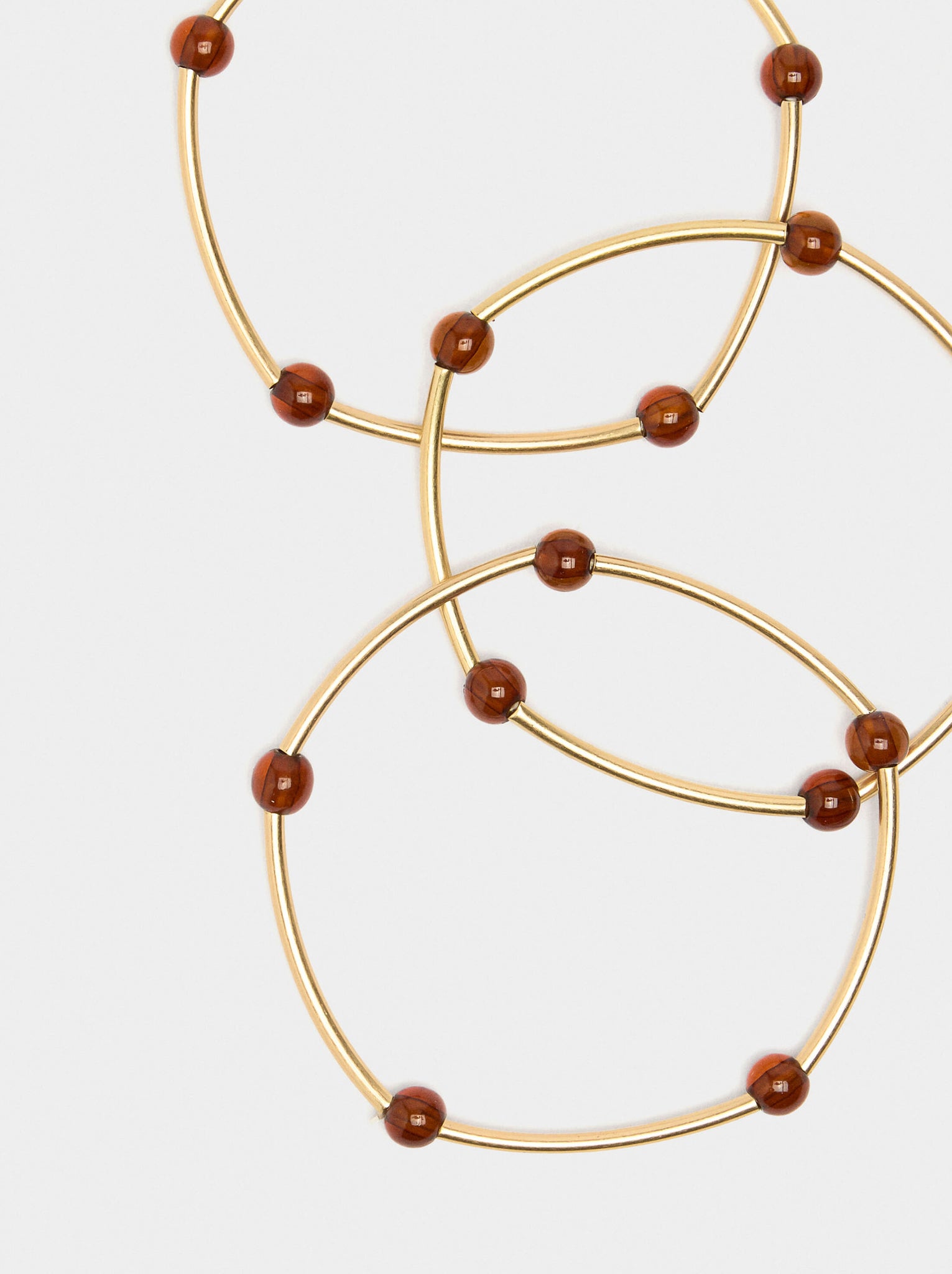 Set de pulseras segmentadas