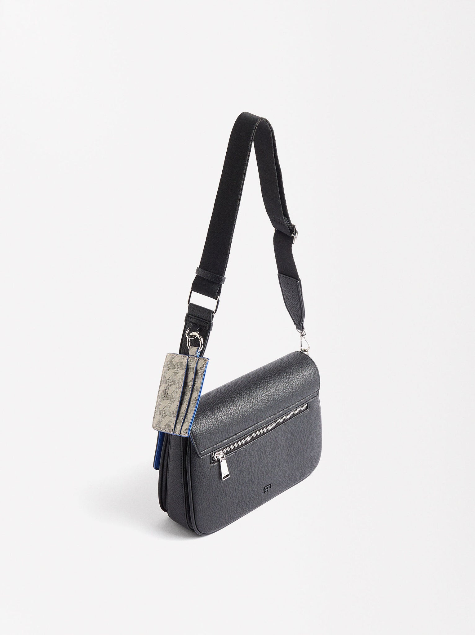 Bolso Bandolera Con Solapa