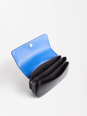 Bolso Bandolera Con Solapa