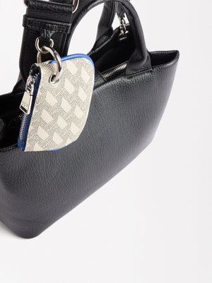 Bolso tote con bandolera M