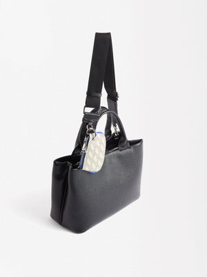 Bolso tote con bandolera M
