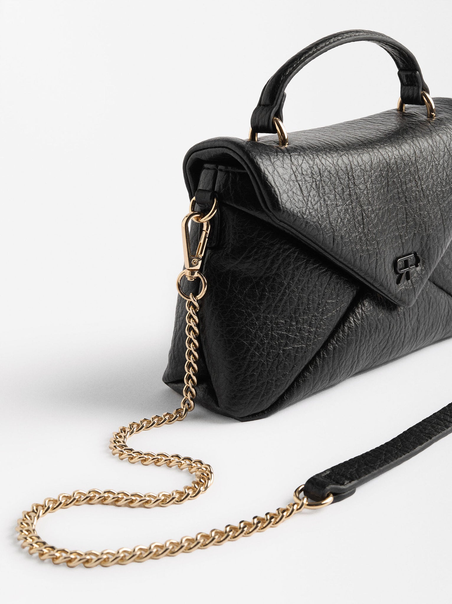 Bolso de mano acolchado