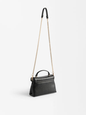 Bolso de mano acolchado