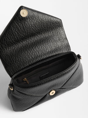 Bolso de mano acolchado