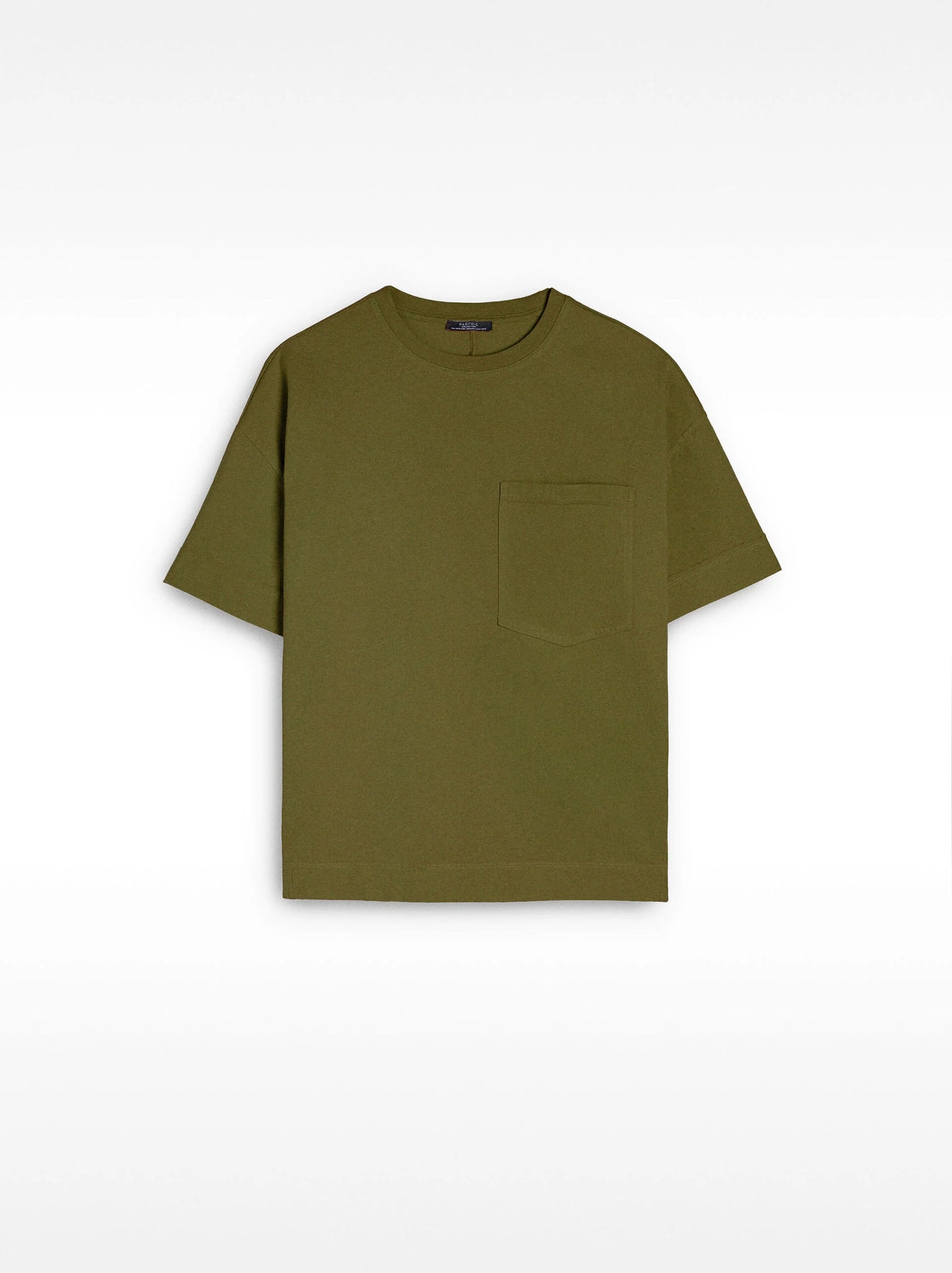 Camiseta algodón con bolsillo