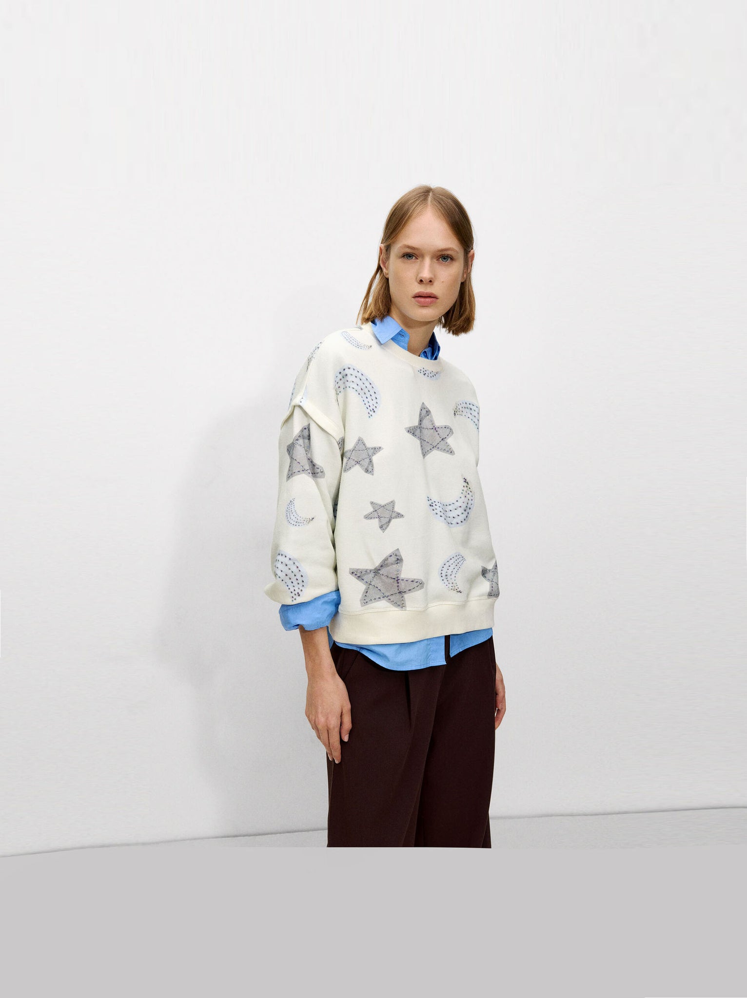 Sudadera De Lunas Y Estrellas