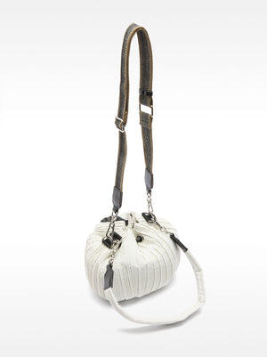 Bolso bucket plisado