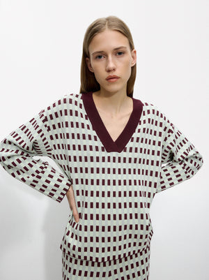 Jersey de punto jacquard