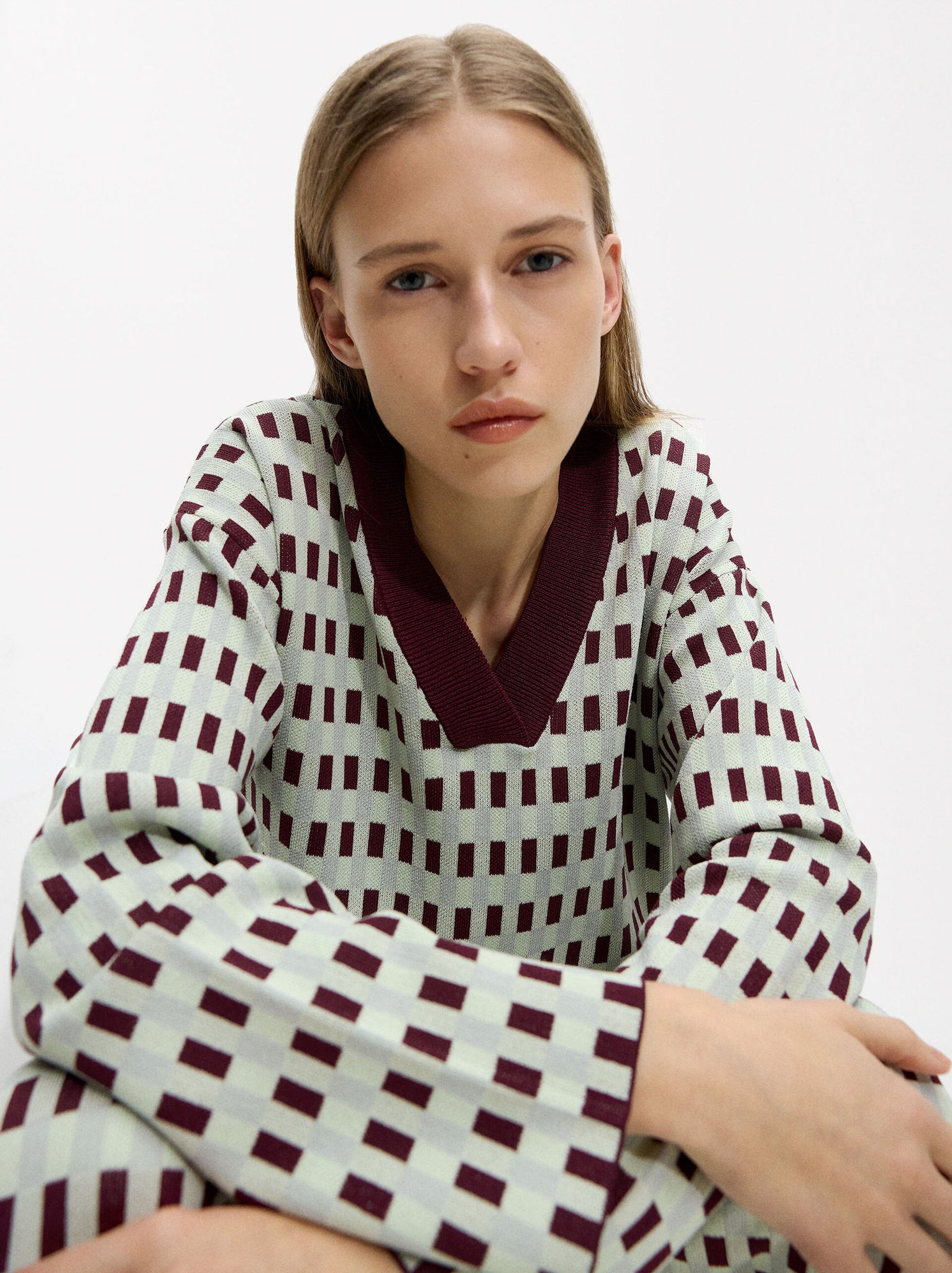 Jersey de punto jacquard