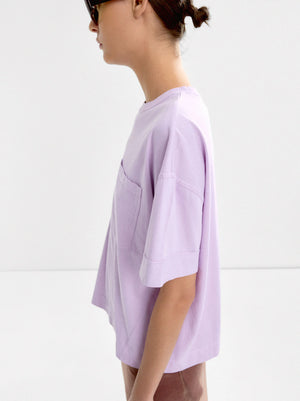 Camiseta algodón con bolsillo
