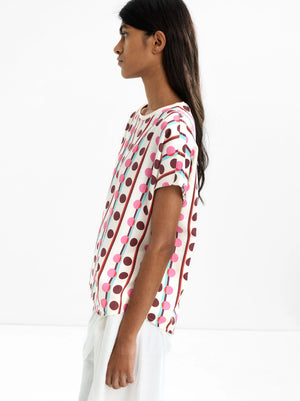 Top estampado 100 % lyocell