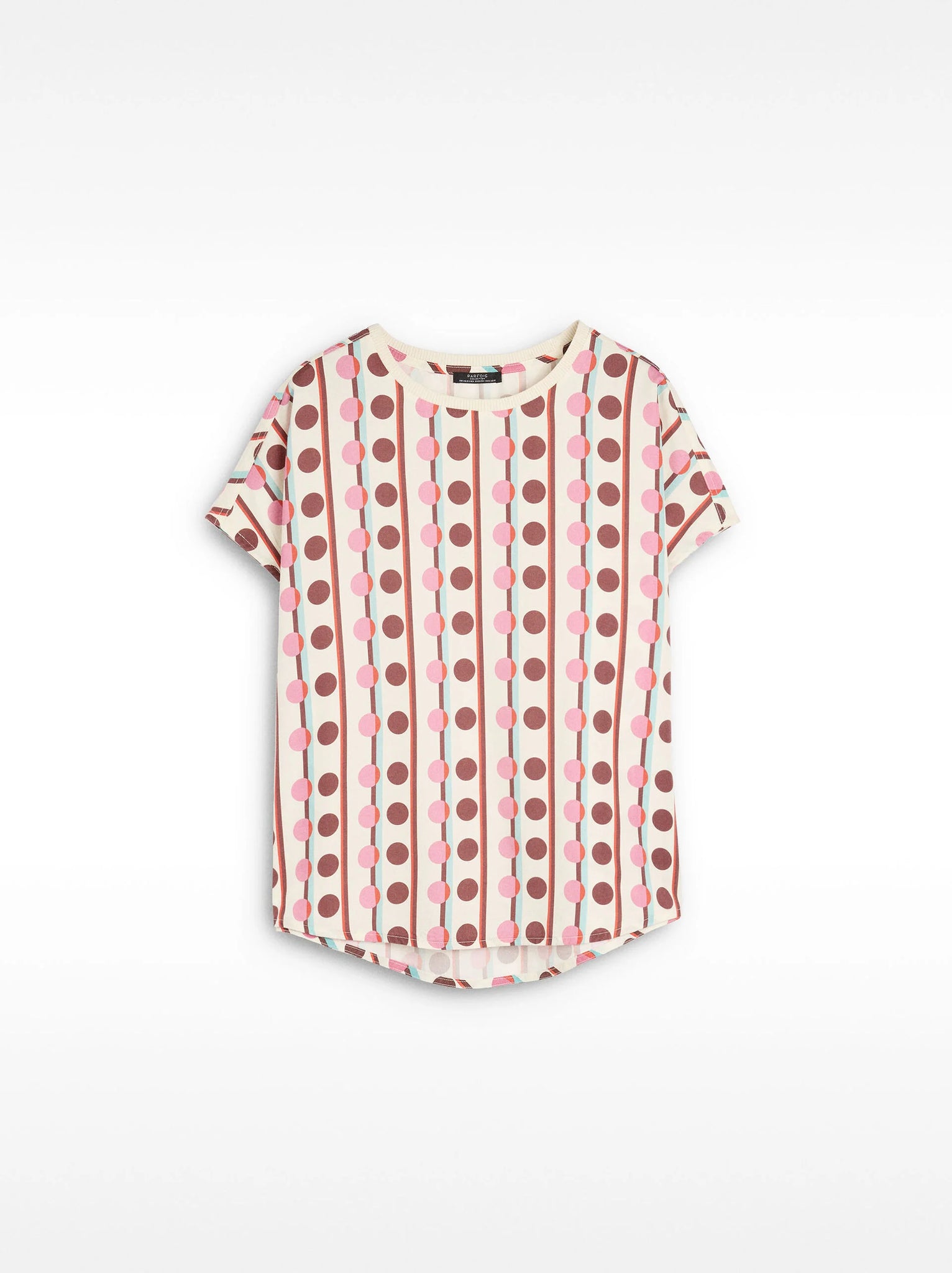 Top estampado 100 % lyocell