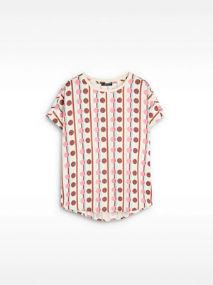 Top estampado 100 % lyocell