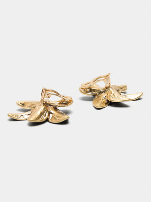 Pendientes flor esmaltados