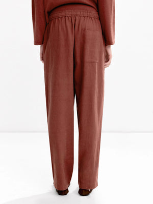 Pantalón de algodón con cordón ajustable