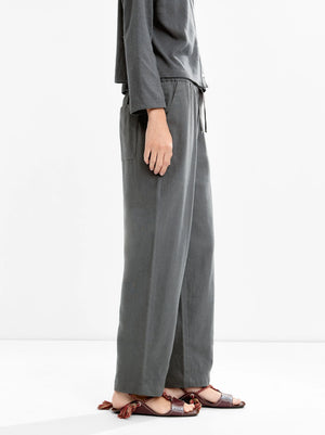 Pantalón de algodón con cordón ajustable