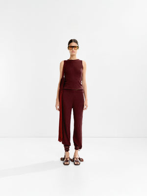 Pantalón de punto fluido