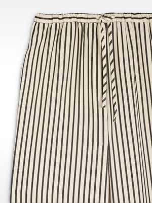 Pantalón fluido con rayas