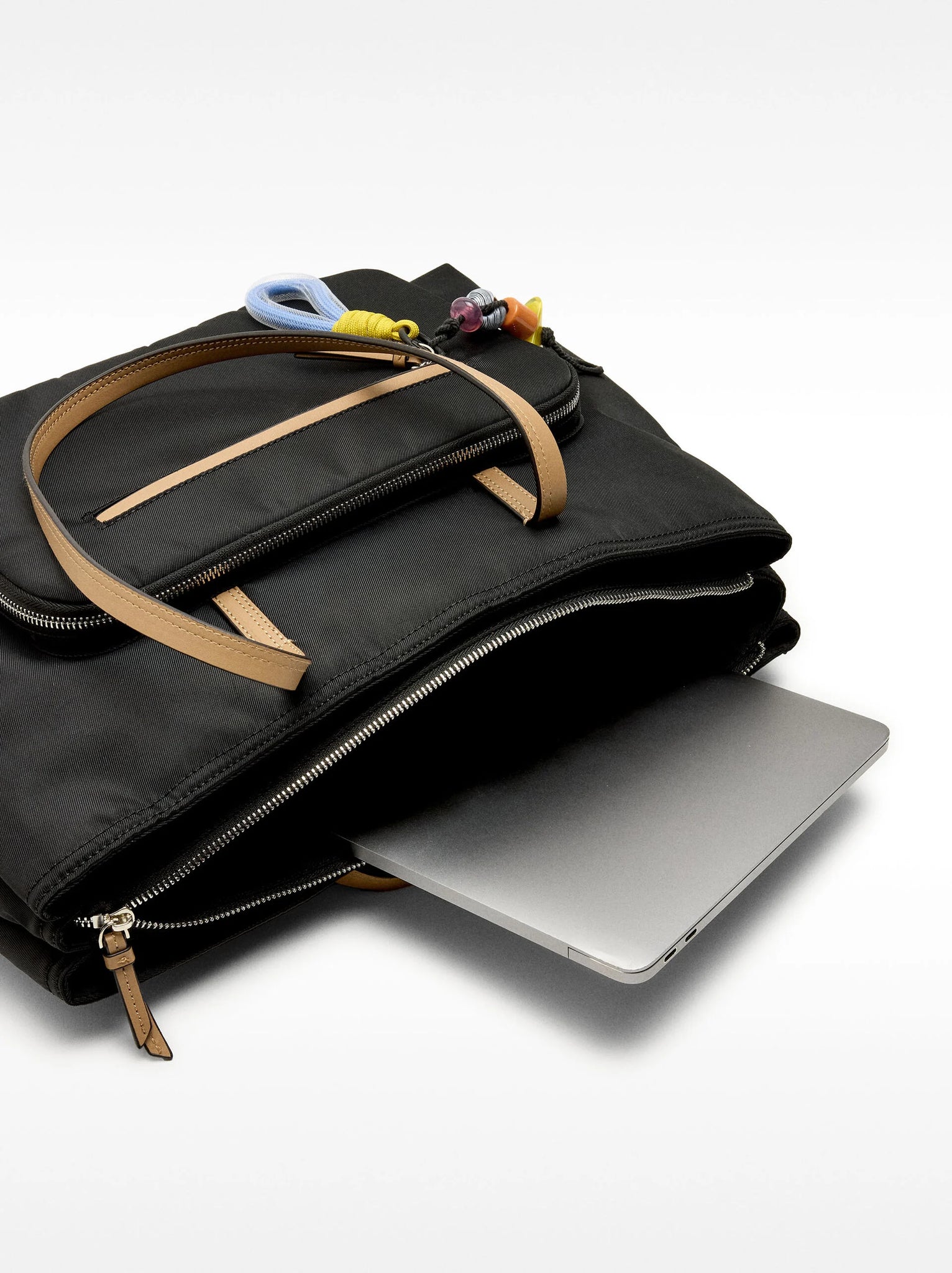 Bolso efecto nylon para portátil de 13"