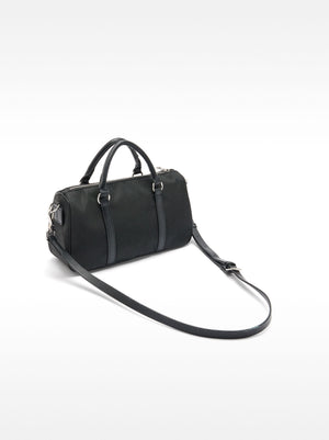 Bolso tote de nylon con bandolera