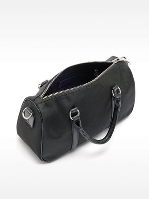 Bolso tote de nylon con bandolera