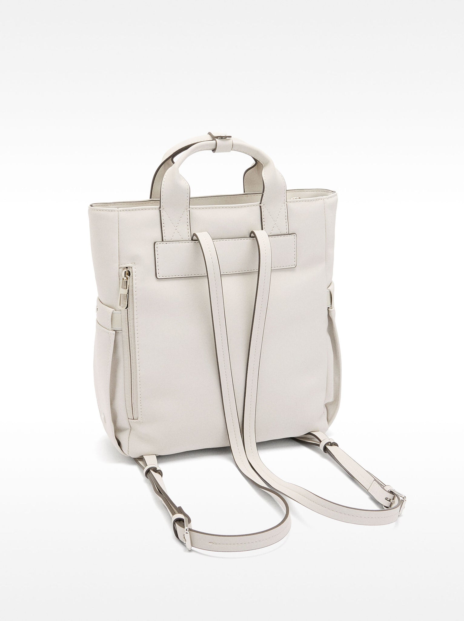 Mochila de efecto nylon