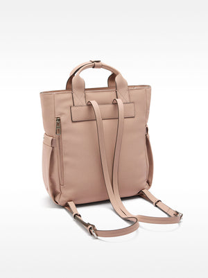 Mochila de efecto nylon